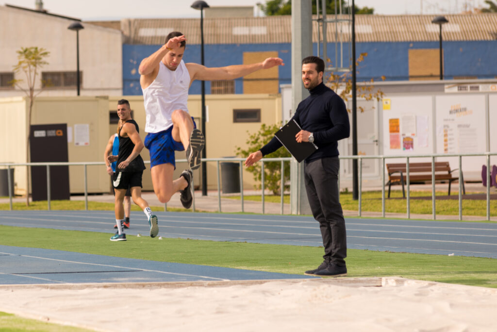 Entrenamiento deportivo para atletas orientado al alto rendimiento.